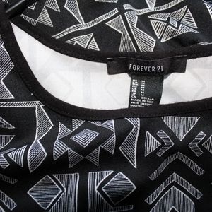 Forever 21 side cut dress medium